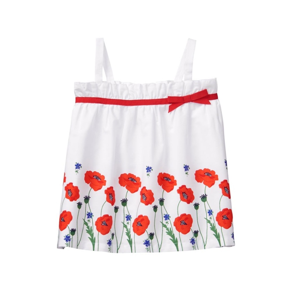 POPPY BORDER TOP